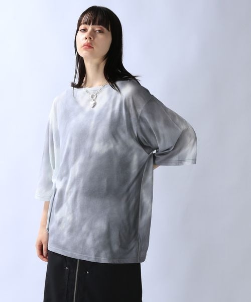 JEANASIS（ジーナシス）の「バックオープンリボンTEE/118310（T