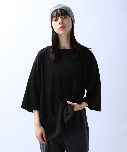 JEANASIS（ジーナシス）の「バックオープンリボンTEE/118310（T