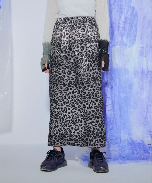 Ezick ANNONIM（エジックアノニム）の「Foil print メタリックアソートスカート（スカート・レディース・シルバー系その他/ブルー系その他・MEDIUM/SMALL）」の19枚目の写真