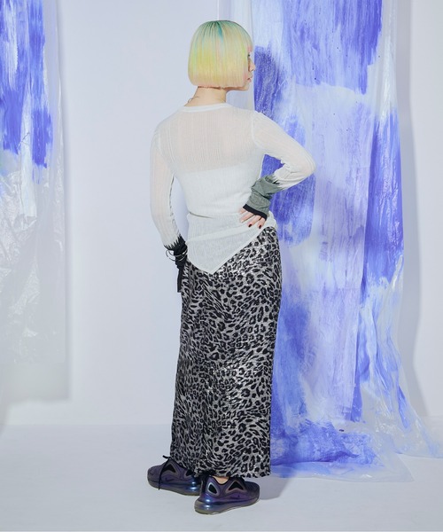 Ezick ANNONIM（エジックアノニム）の「Foil print メタリックアソートスカート（スカート・レディース・シルバー系その他/ブルー系その他・MEDIUM/SMALL）」の15枚目の写真