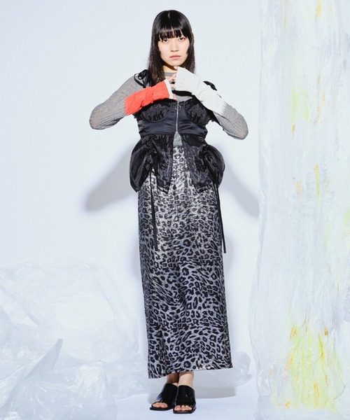 Ezick ANNONIM（エジックアノニム）の「Foil print メタリックアソートスカート（スカート・レディース・シルバー系その他/ブルー系その他・MEDIUM/SMALL）」の10枚目の写真