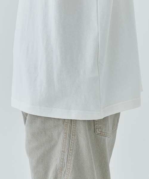 F-LAGSTUF-F(フラグスタフ)の「COVER LOGO RINGER TEE(Tシャツ/カットソー・メンズ・グリーン/ホワイト・L/M)」の18枚目の写真