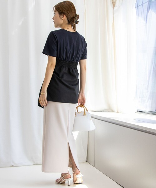 NOLLEY'S（ノーリーズ）の「ビスチェ風コンビTシャツ（Tシャツ