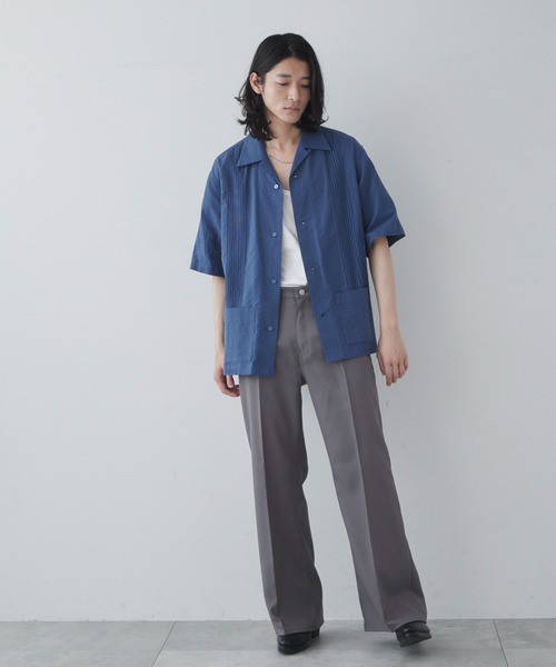 THE STANDARD（ザスタンダード）の「WEGO/キューバシャツ（シャツ/ブラウス・メンズ・ブルー/カーキ/ホワイト・MEDIUM/LARGE）」の22枚目の写真