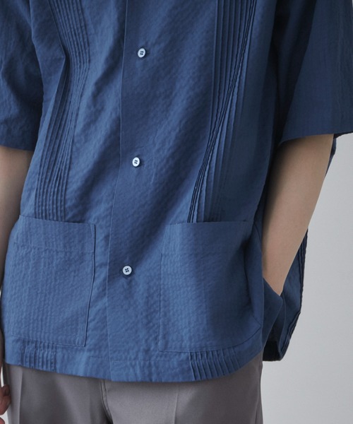 THE STANDARD（ザスタンダード）の「WEGO/キューバシャツ（シャツ/ブラウス・メンズ・ブルー/カーキ/ホワイト・MEDIUM/LARGE）」の13枚目の写真