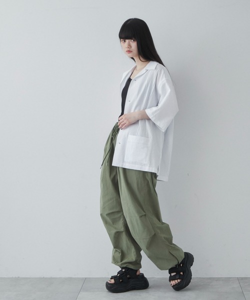 THE STANDARD（ザスタンダード）の「WEGO/キューバシャツ（シャツ/ブラウス・メンズ・ブルー/カーキ/ホワイト・MEDIUM/LARGE）」の11枚目の写真