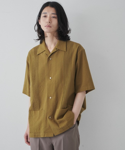 THE STANDARD（ザスタンダード）の「WEGO/キューバシャツ（シャツ/ブラウス・メンズ・ブルー/カーキ/ホワイト・MEDIUM/LARGE）」の12枚目の写真