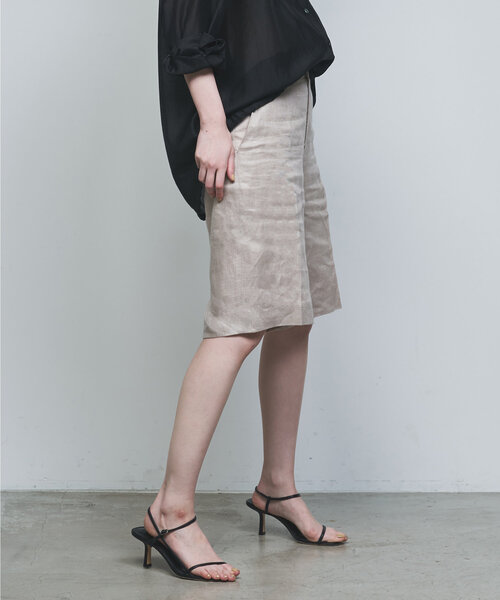 GALLARDAGALANTE（ガリャルダガランテ）の「【セットアップ対応】リネンハーフパンツ（その他パンツ・レディース・ベージュ・1/0）」の21枚目の写真