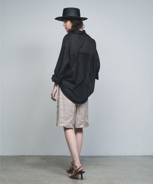 GALLARDAGALANTE（ガリャルダガランテ）の「【セットアップ対応】リネンハーフパンツ（その他パンツ・レディース・ベージュ・1/0）」の15枚目の写真