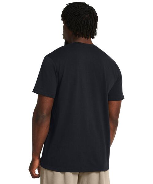 UNDER ARMOUR(アンダーアーマー)の「UAヘビーウエイト パッチ ショートスリーブTシャツ(ライフスタイル/メンズ)(Tシャツ/カットソー・メンズ・ブラック・XL/M/2XL/L/S)」の2枚目の写真