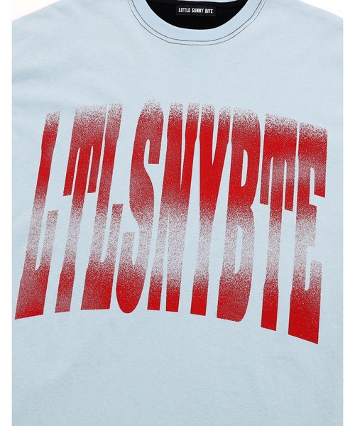 Little sunny bite(リトルサニーバイト)の「little sunny bite big tee(Tシャツ/カットソー・レディース・ホワイト/ブラック/ブルー・SMALL/MEDIUM)」の15枚目の写真