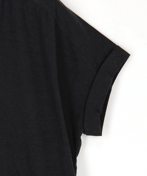 NICOLE white（ニコルホワイト）の「リネン混スキッパーワンピ－ス（ワンピース・レディース・ネイビー/ベージュ/グリーン/イエロー・FREE）」の11枚目の写真