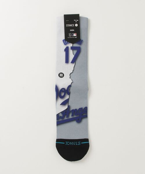 STANCE（スタンス）の「STANCE /スタンス /SPLIT JERSEY OHTANI 2（ソックス/靴下・メンズ・ホワイト・L）」の3枚目の写真