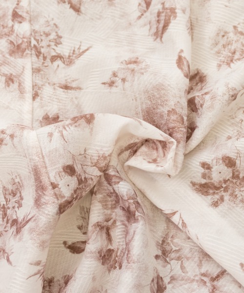 【セール】ぼかし花柄シアースカート(スカート)|CLETTE(クレット) 【セール】ぼかし花柄シアースカート(スカート)|CLETTE(クレット)