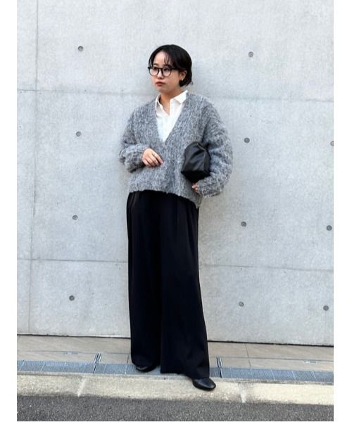 UR'S(ユアーズ)の「カラークロップドフォルムシャツ(シャツ/ブラウス・レディース・キャメル/ピンク/ホワイト/グレー系その他/ブルー・S/M/L)」の6枚目の写真
