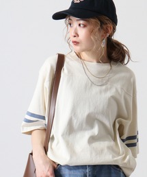 Pigmented football T-shirt / ピグメント加工フットボールTシャツ unisex