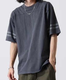Pigmented football T-shirt / ピグメント加工フットボールTシャツ unisex