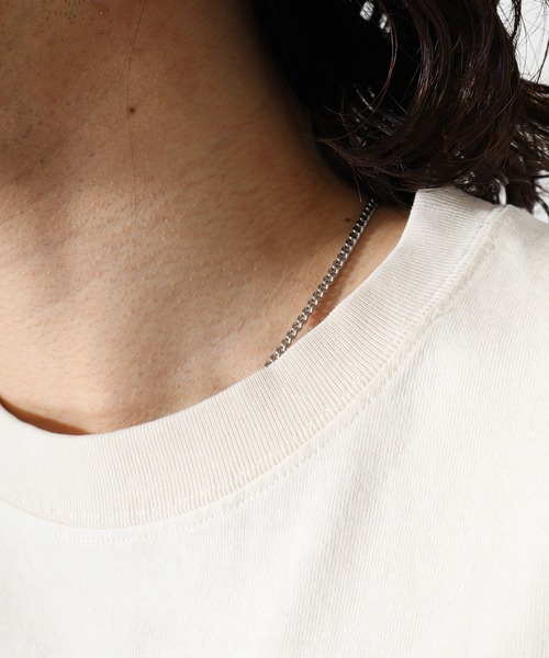 KRIFF MAYER（クリフメイヤー）の「Pigmented football T-shirt / ピグメント加工フットボールTシャツ unisex（Tシャツ/カットソー・メンズ・オフホワイト/ライトグリーン/チャコール/オレンジ/ラベンダー・M/L/XL）」の15枚目の写真