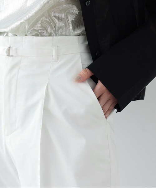 GALLEST（ギャレスト）の「◆バレルクリースパンツ（その他パンツ・レディース・ダークブラウン/ホワイト/ライトベージュ・36/38/40）」の20枚目の写真