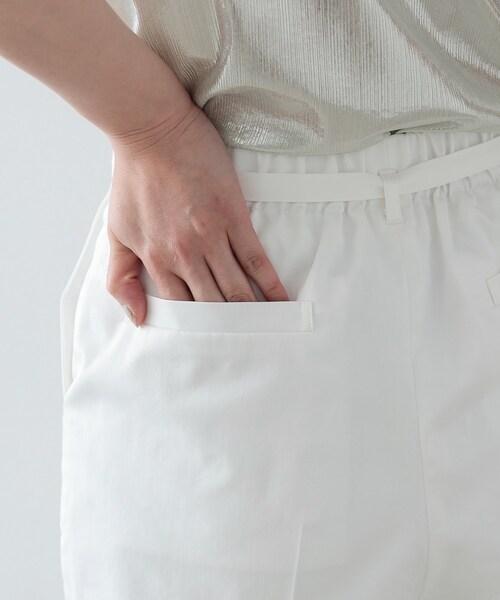 GALLEST（ギャレスト）の「◆バレルクリースパンツ（その他パンツ・レディース・ダークブラウン/ホワイト/ライトベージュ・36/38/40）」の21枚目の写真