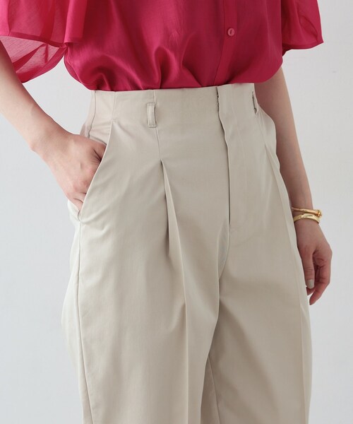 GALLEST（ギャレスト）の「◆バレルクリースパンツ（その他パンツ・レディース・ダークブラウン/ホワイト/ライトベージュ・36/38/40）」の18枚目の写真