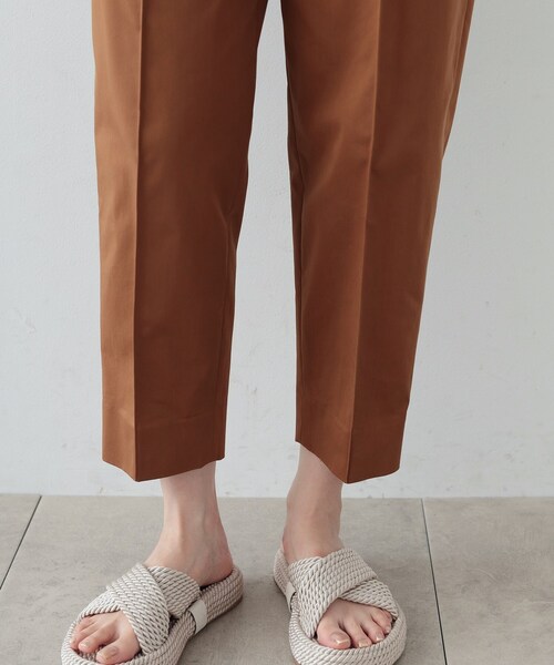 GALLEST（ギャレスト）の「◆バレルクリースパンツ（その他パンツ・レディース・ダークブラウン/ホワイト/ライトベージュ・36/38/40）」の11枚目の写真