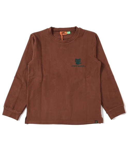 KRIFF MAYER Kid's Collection(クリフメイヤーキッズコレクション)の「もちのびプリントロンT(CAT)(Tシャツ/カットソー・キッズ・ブラウン/ブルー/グレー/グリーン・120/170/160/150/140/130)」の15枚目の写真