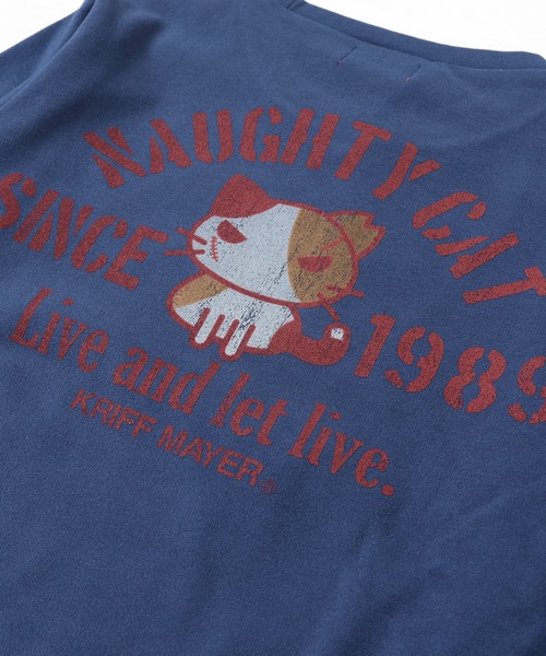 KRIFF MAYER Kid's Collection(クリフメイヤーキッズコレクション)の「もちのびプリントロンT(CAT)(Tシャツ/カットソー・キッズ・ブラウン/ブルー/グレー/グリーン・120/170/160/150/140/130)」の16枚目の写真