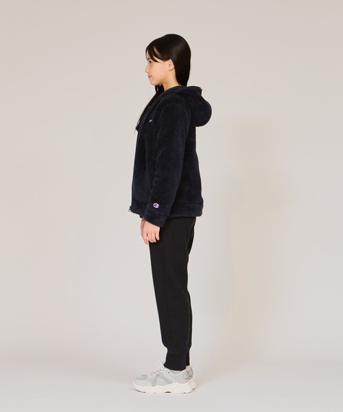 Champion(チャンピオン)の「【Champion/チャンピオン】キッズ ベーシック ジップフーデッドジャケット(その他アウター・キッズ・ブラック/ダークネイビー/ダークブラウン・100/110/120/130/140/150/160)」の10枚目の写真