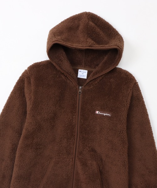 Champion(チャンピオン)の「【Champion/チャンピオン】キッズ ベーシック ジップフーデッドジャケット(その他アウター・キッズ・ブラック/ダークネイビー/ダークブラウン・100/110/120/130/140/150/160)」の22枚目の写真