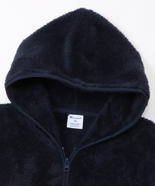 Champion(チャンピオン)の「【Champion/チャンピオン】キッズ ベーシック ジップフーデッドジャケット(その他アウター・キッズ・ブラック/ダークネイビー/ダークブラウン・100/110/120/130/140/150/160)」の15枚目の写真