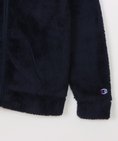 Champion(チャンピオン)の「【Champion/チャンピオン】キッズ ベーシック ジップフーデッドジャケット(その他アウター・キッズ・ブラック/ダークネイビー/ダークブラウン・100/110/120/130/140/150/160)」の16枚目の写真