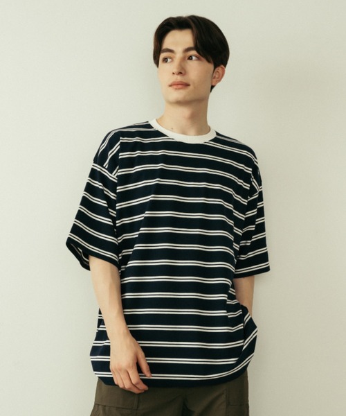 Tシャツ・カットソー IONSEOUL Never Overfit Stitch Sweat ShirtJE520 Oversize-T-Shirt-Kanagawa-