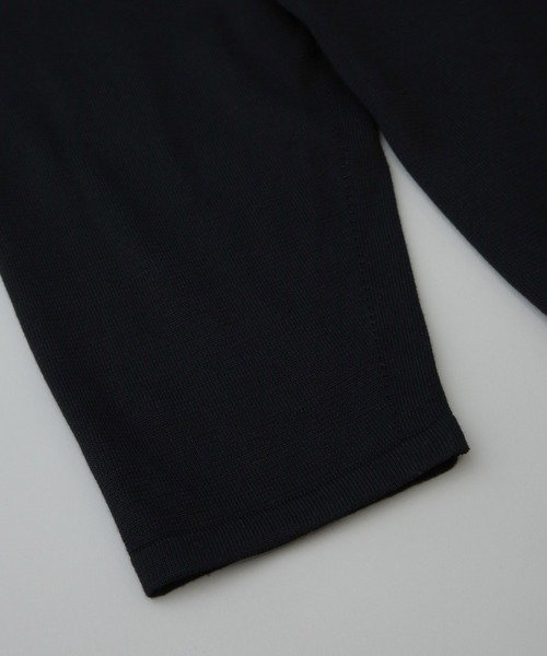 NANO universe(ナノユニバース)の「AB.シルクプレーティングリラックスニットTシャツ(ニット/セーター・メンズ・ブラック/ベージュ・L/M)」の19枚目の写真
