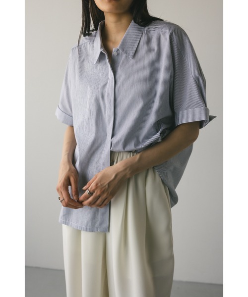 ボリュームスリーブタックシャツ（シャツ/ブラウス）｜STYLEMIXER（スタイルミキサー）