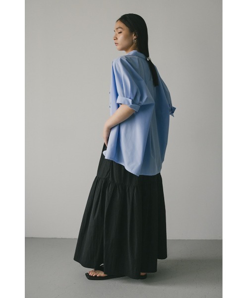 ボリュームスリーブタックシャツ（シャツ/ブラウス）｜STYLEMIXER（スタイルミキサー）