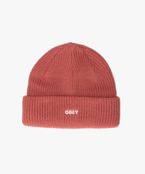 OBEY（オベイ）の「OBEY FUTURE BEANIE / オベイ（ニットキャップ/ビーニー・メンズ・ブラック/ブルー/ダークグリーン/グレー/イエロー/ネイビー/レッド/ブラウン/カーキ・O/S）」の9枚目の写真