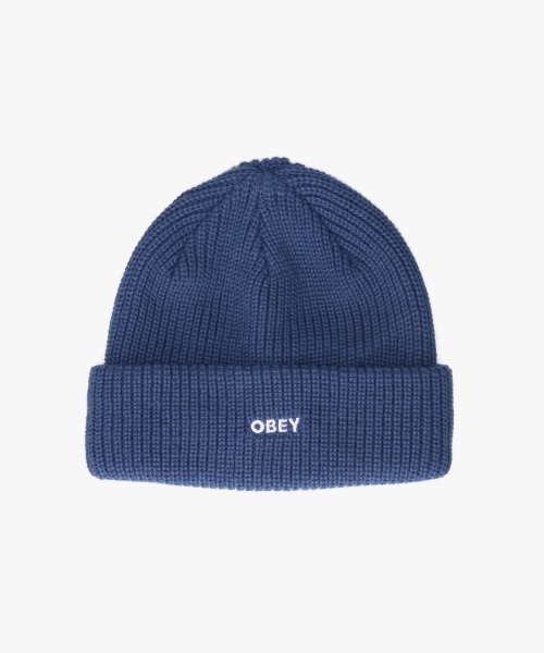OBEY（オベイ）の「OBEY FUTURE BEANIE / オベイ（ニットキャップ/ビーニー・メンズ・ブラック/ブルー/ダークグリーン/グレー/イエロー/ネイビー/レッド/ブラウン/カーキ・O/S）」の7枚目の写真