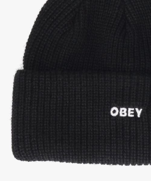 OBEY（オベイ）の「OBEY FUTURE BEANIE / オベイ（ニットキャップ/ビーニー・メンズ・ブラック/ブルー/ダークグリーン/グレー/イエロー/ネイビー/レッド/ブラウン/カーキ・O/S）」の13枚目の写真