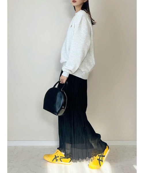 U.S. POLO ASSN.（ユーエスポロアッスン）の「【新色追加】GeeRA別注【U.S. POLO ASSN.】ワンポイント刺繍オーバーサイズ表ピーチスウェット（スウェット・レディース・オートミール/ネイビー/ピンク/杢グレー/チャコール/ライトピンク・MEDIUM/LARGE/X-LARGE）」の18枚目の写真