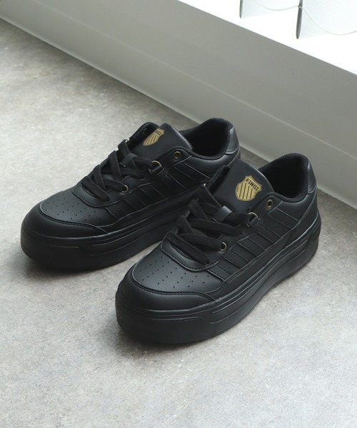 K-SWISS(ケースイス)の「【K-SWISS/ケースイス】レースアップ 厚底スニーカー(スニーカー・レディース・ブラック/ホワイト・25.0cm/24.5cm/24.0cm/23.5cm/23.0cm)」の16枚目の写真