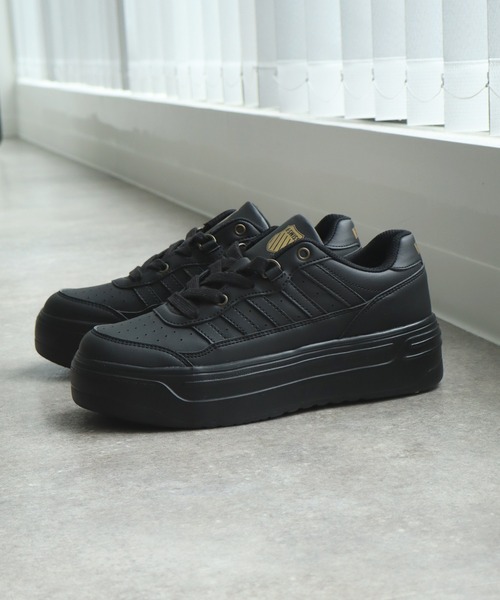 K-SWISS(ケースイス)の「【K-SWISS/ケースイス】レースアップ 厚底スニーカー(スニーカー・レディース・ブラック/ホワイト・25.0cm/24.5cm/24.0cm/23.5cm/23.0cm)」の17枚目の写真
