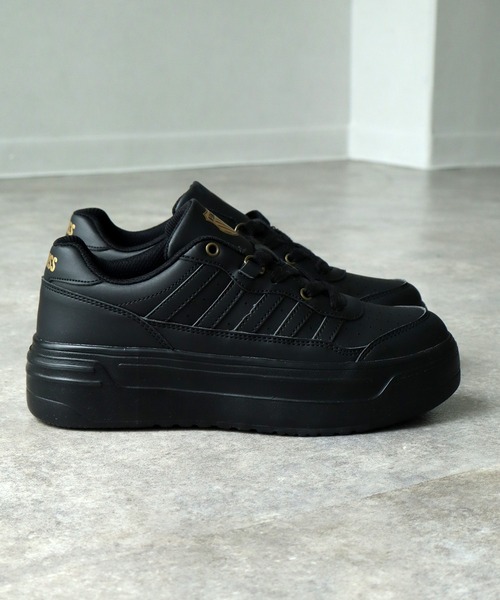 セール】【K-SWISS/ケースイス】レースアップ 厚底スニーカー