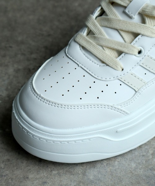 セール】【K-SWISS/ケースイス】レースアップ 厚底スニーカー