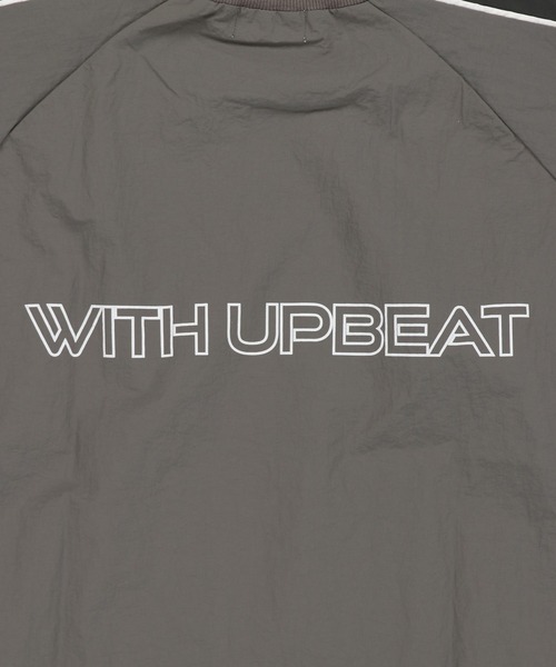 SPINNS(スピンズ)の「モノトーン切替デザイン ナイロンプルオーバー(スウェット・レディース・ブラック/オフホワイト/チャコール・ONESIZE)」の17枚目の写真