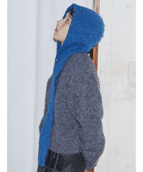 VEQUM（VEQUM）の「【VEQUM】LOOP ZIP CD（カーディガン/ボレロ・レディース・ブラウン/グレー/その他・FREE）」の6枚目の写真