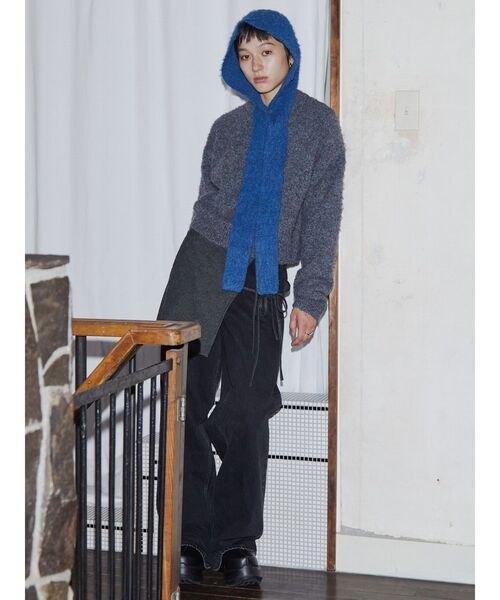 VEQUM（VEQUM）の「【VEQUM】LOOP ZIP CD（カーディガン/ボレロ・レディース・ブラウン/グレー/その他・FREE）」の7枚目の写真