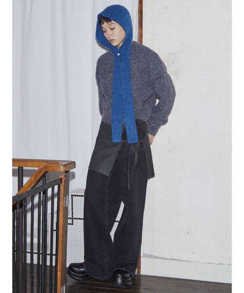 VEQUM（VEQUM）の「【VEQUM】LOOP ZIP CD（カーディガン/ボレロ・レディース・ブラウン/グレー/その他・FREE）」の8枚目の写真