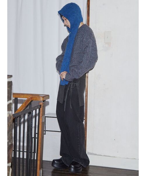 VEQUM（VEQUM）の「【VEQUM】LOOP ZIP CD（カーディガン/ボレロ・レディース・ブラウン/グレー/その他・FREE）」の9枚目の写真