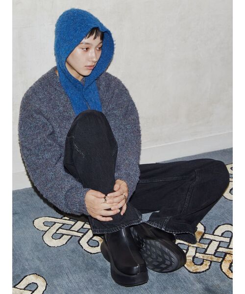 VEQUM（VEQUM）の「【VEQUM】LOOP ZIP CD（カーディガン/ボレロ・レディース・ブラウン/グレー/その他・FREE）」の11枚目の写真